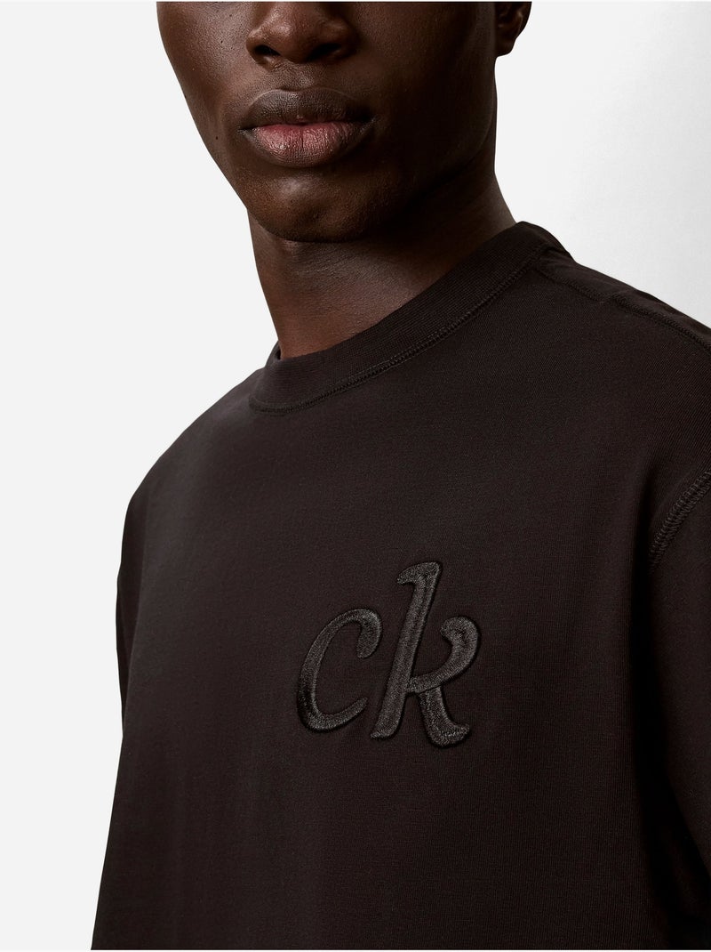 Maglietta a maniche corte - Calvin Klein Nero - Kiabi