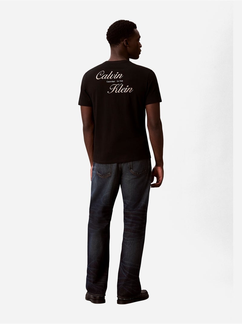 Maglietta a maniche corte - Calvin Klein Nero - Kiabi