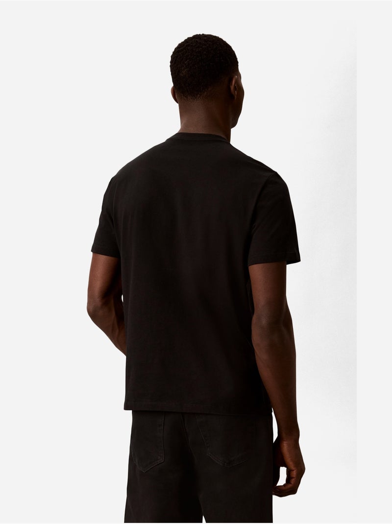 Maglietta a maniche corte - Calvin Klein Nero - Kiabi