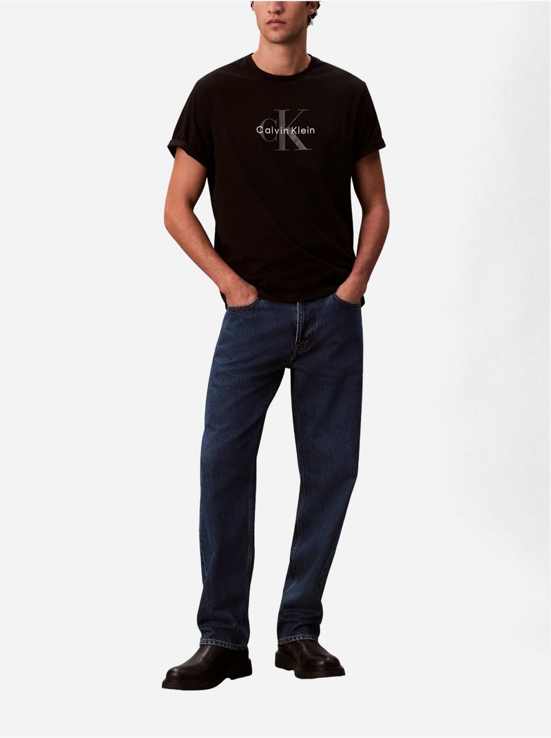 Maglietta a maniche corte - Calvin Klein Nero - Kiabi