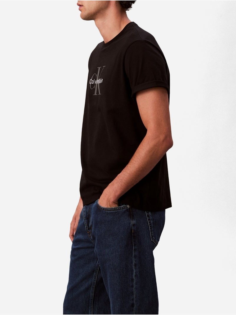 Maglietta a maniche corte - Calvin Klein Nero - Kiabi