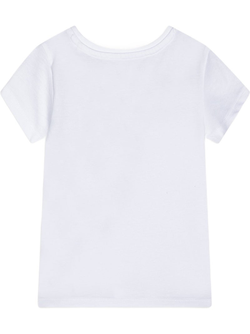 Maglietta a maniche corte - Guess kids Bianco Perlato - Kiabi