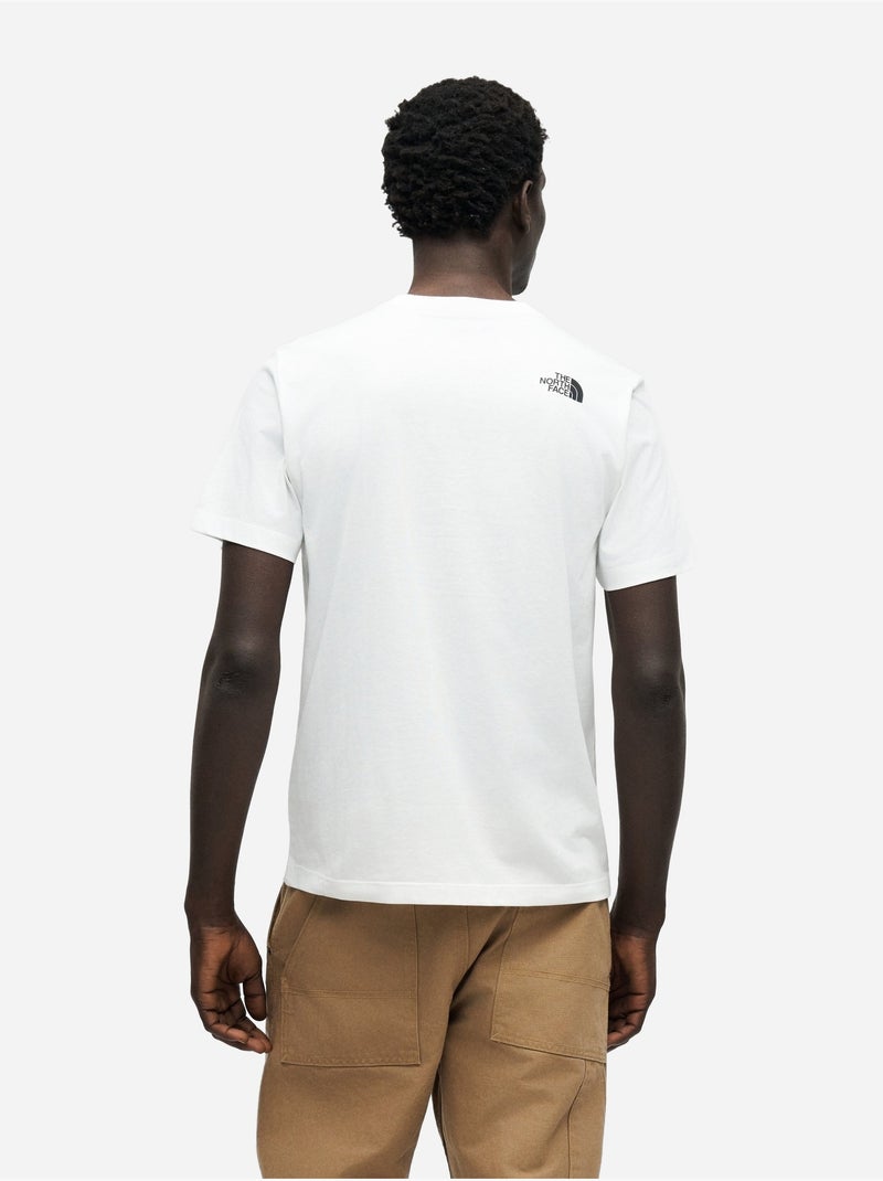 Maglietta a maniche corte - The North Face Bianco - Kiabi