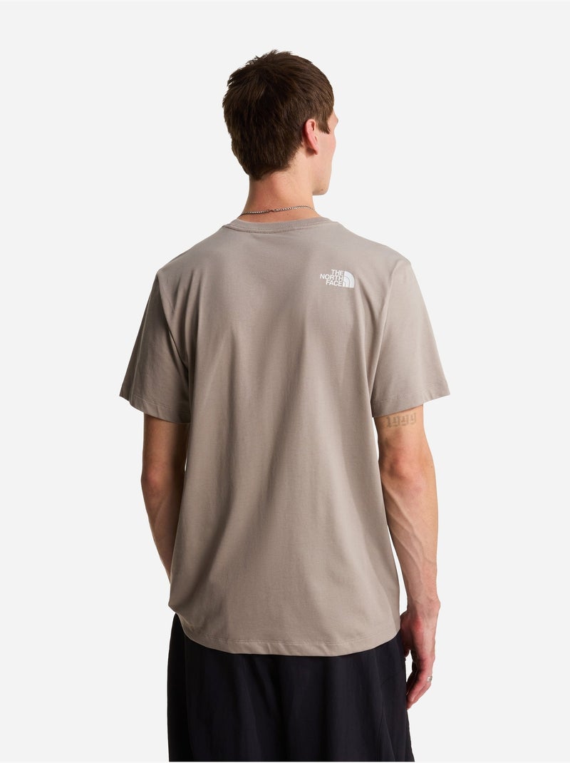 Maglietta a maniche corte - The North Face Tortora - Kiabi