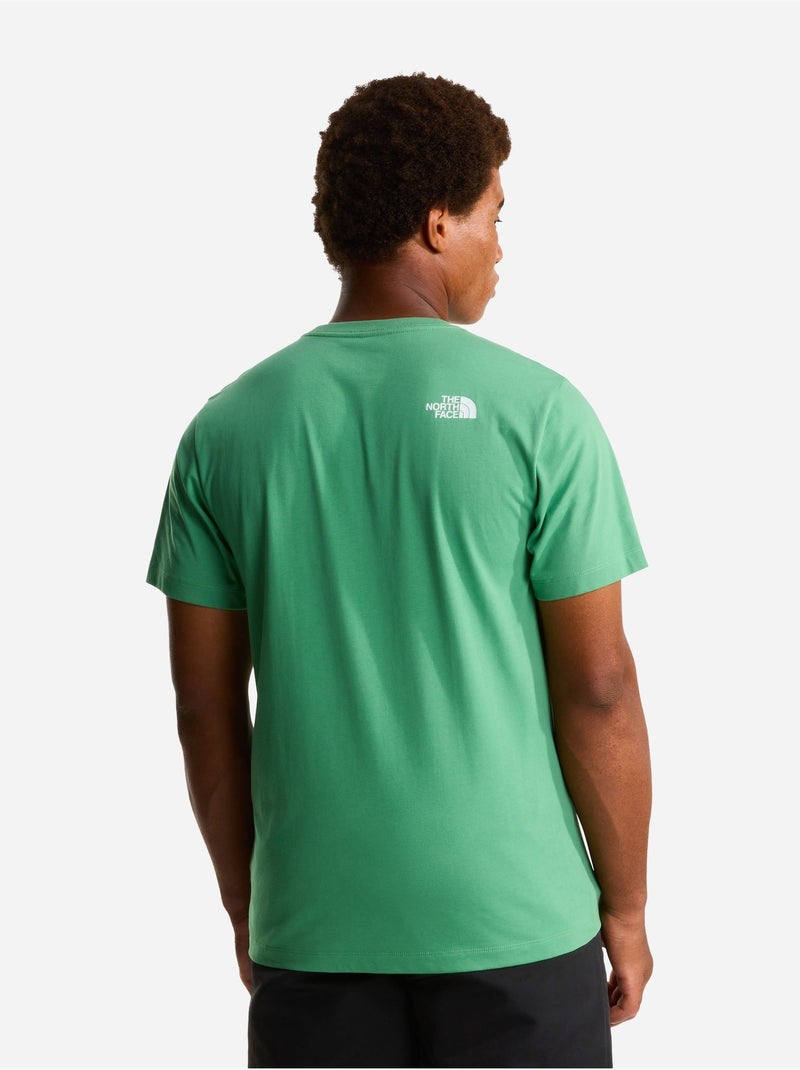 Maglietta a maniche corte - The North Face Verde - Kiabi