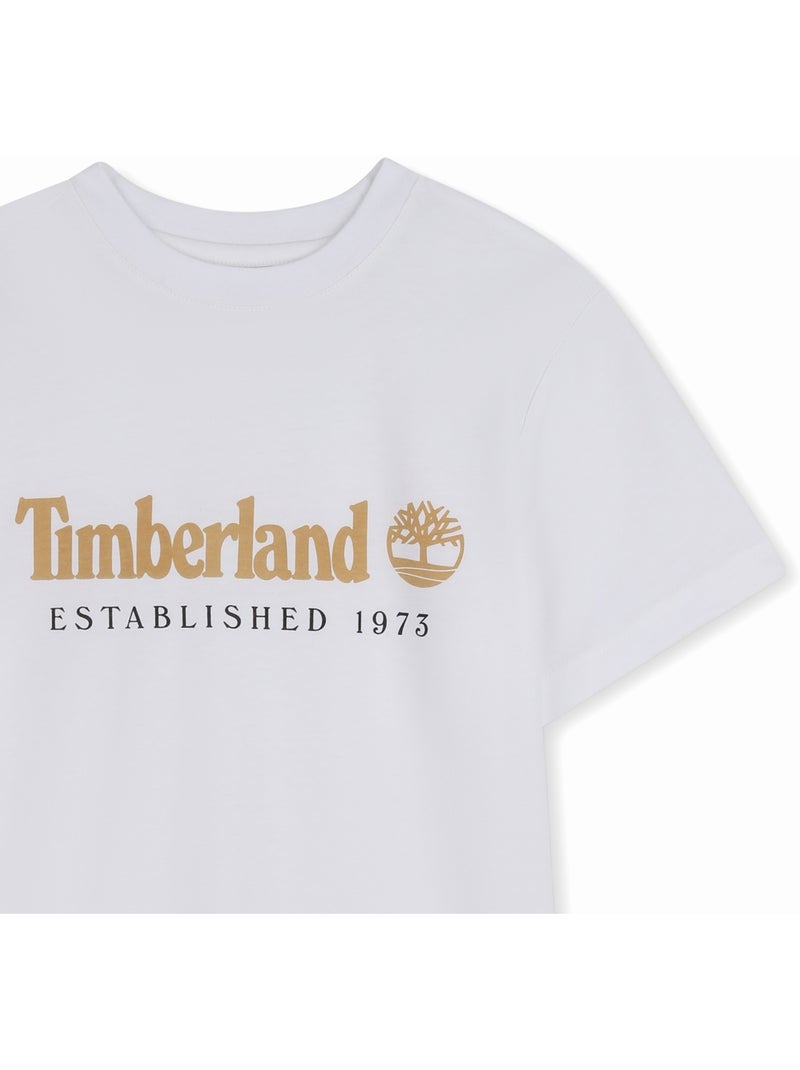 Maglietta a maniche corte - Timberland Bianco - Kiabi
