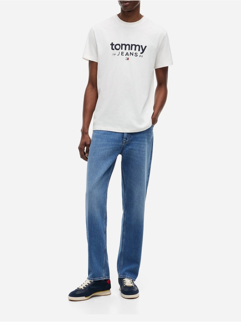Maglietta a maniche corte - Tommy jeans Bianco - Kiabi