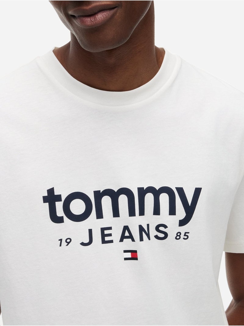 Maglietta a maniche corte - Tommy jeans Bianco - Kiabi