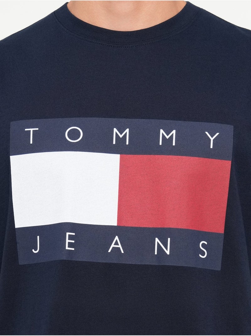 Maglietta a maniche corte - Tommy jeans Blu - Kiabi