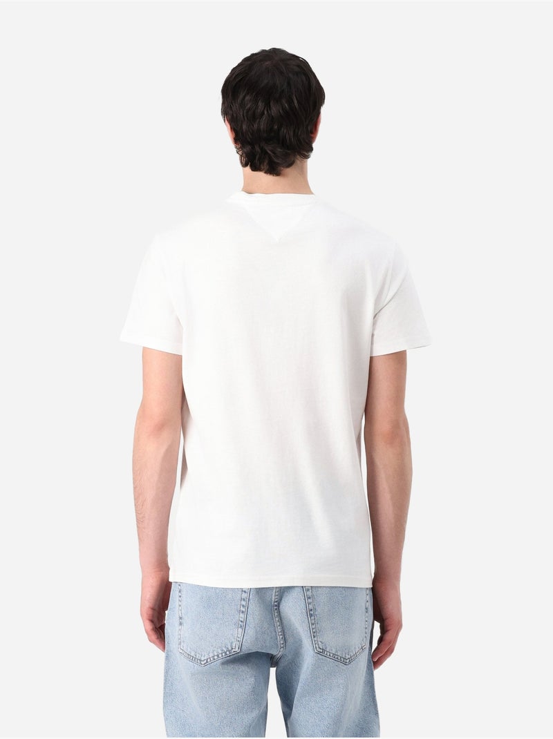 Maglietta a maniche corte - Tommy jeans Ecru - Kiabi