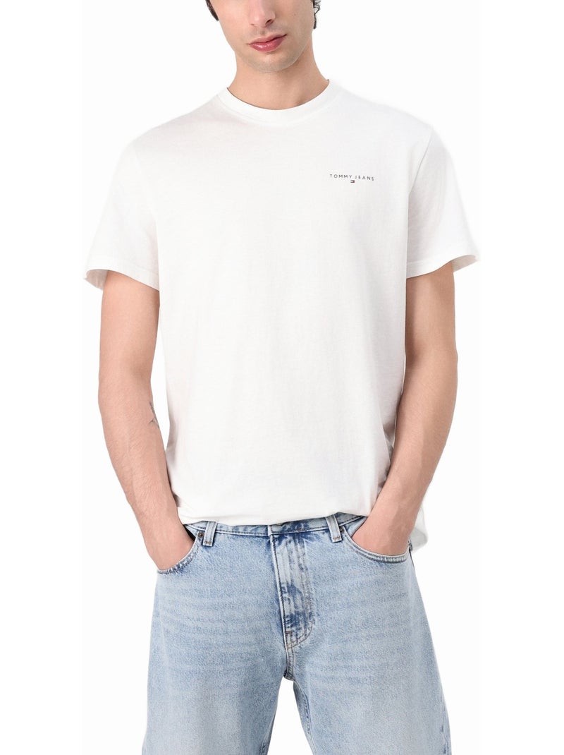 Maglietta a maniche corte - Tommy jeans Ecru - Kiabi