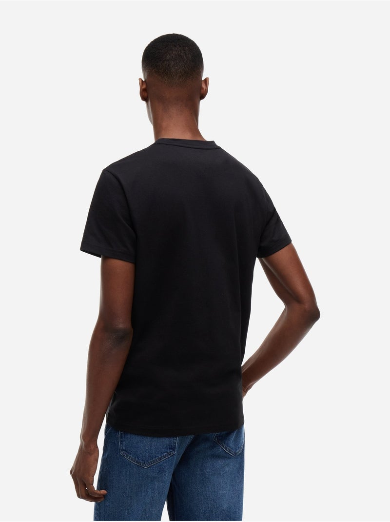 Maglietta a maniche corte - Tommy jeans Nero - Kiabi