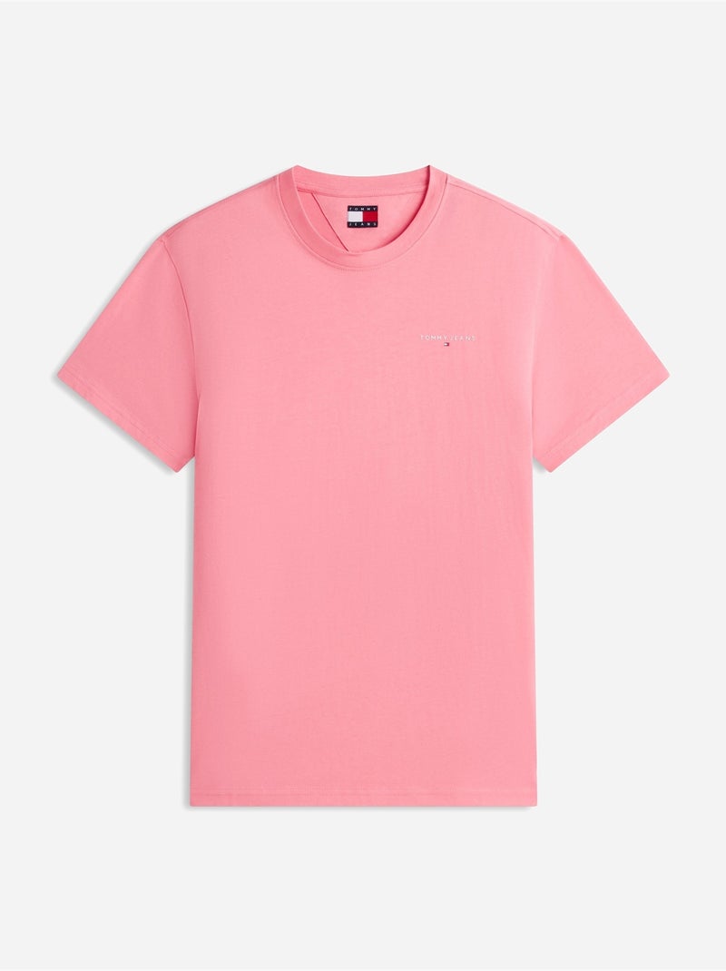 Maglietta a maniche corte - Tommy jeans Rosa - Kiabi