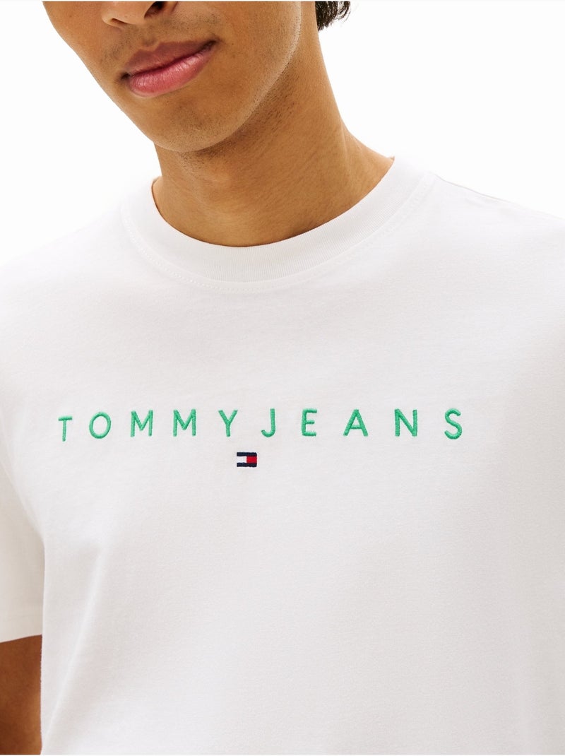 Maglietta a maniche corte - Tommy jeans Verde - Kiabi