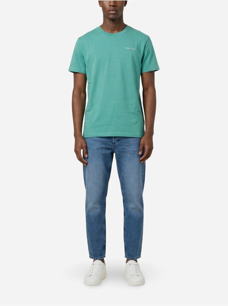 Maglietta a maniche corte - Tommy jeans Verde - Kiabi