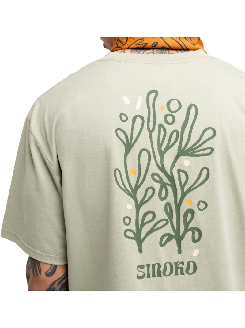 Maglietta a maniche corte da bikepacking vestibilità comoda da uomo ciclismo uo Verde - Kiabi
