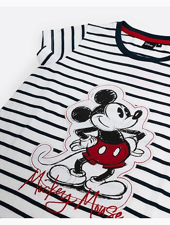 Maglietta a maniche corte DISNEY Mickey Patch per ragazze
