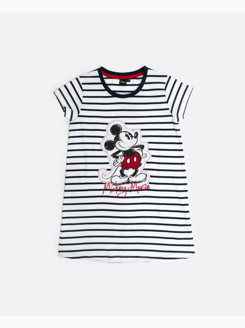 Maglietta a maniche corte DISNEY Mickey Patch per ragazze - Kiabi Maglietta a maniche corte DISNEY Mickey Patch per ragazze - Kiabi