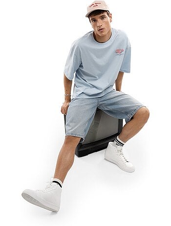 Maglietta a maniche corte in cotone biologico da uomo lifestyle uomo lobster lig