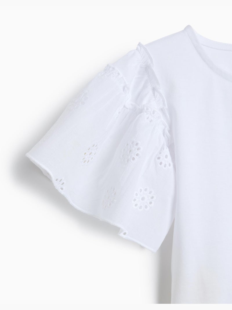 Maglietta a maniche corte, mo fashion Bianco - Kiabi