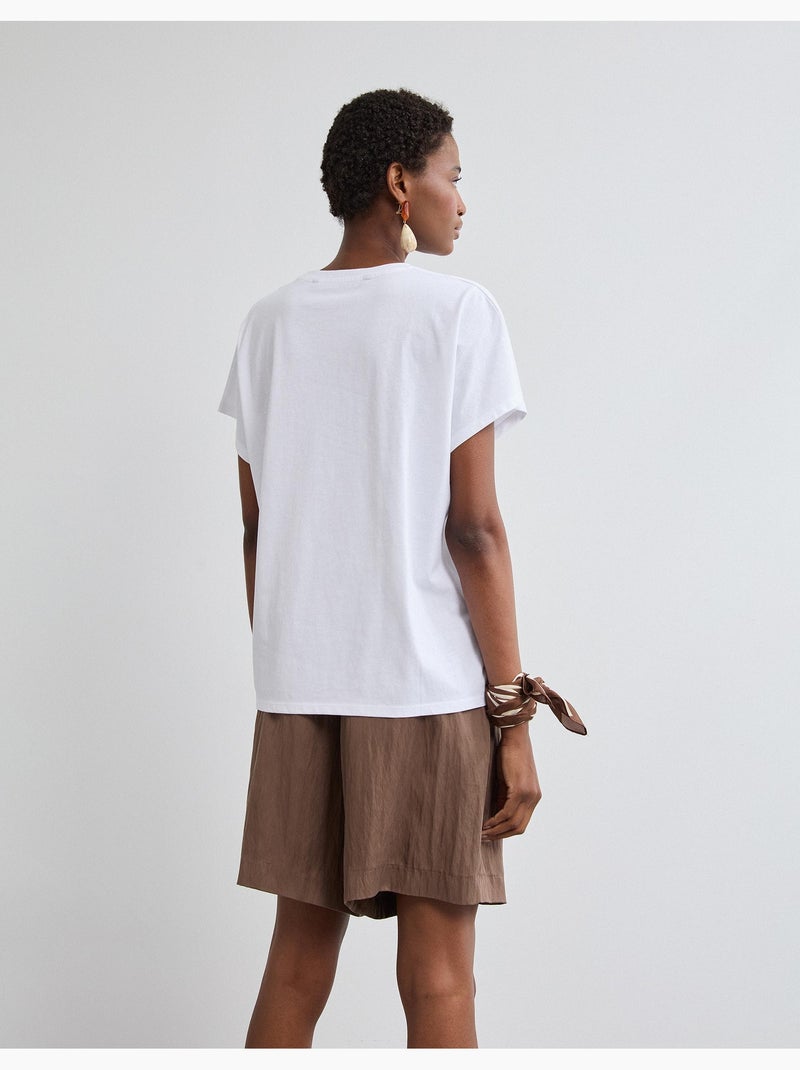 Maglietta a maniche corte, MO Fashion Bianco - Kiabi