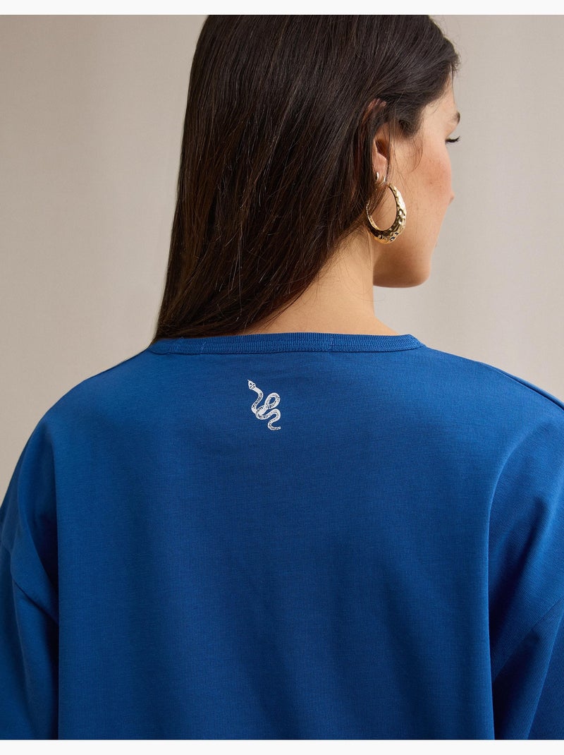 Maglietta a maniche corte, MO Fashion Blu - Kiabi
