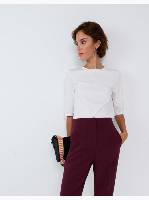 Maglietta a maniche corte, mo fashion - Kiabi Maglietta a maniche corte, mo fashion - Kiabi