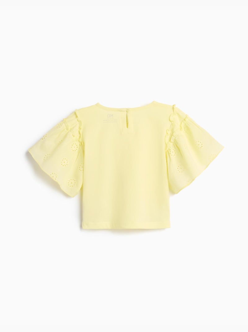 Maglietta a maniche corte, mo fashion Giallo - Kiabi