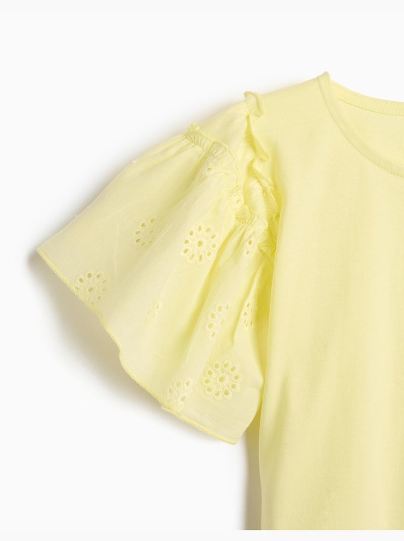Maglietta a maniche corte, mo fashion Giallo - Kiabi