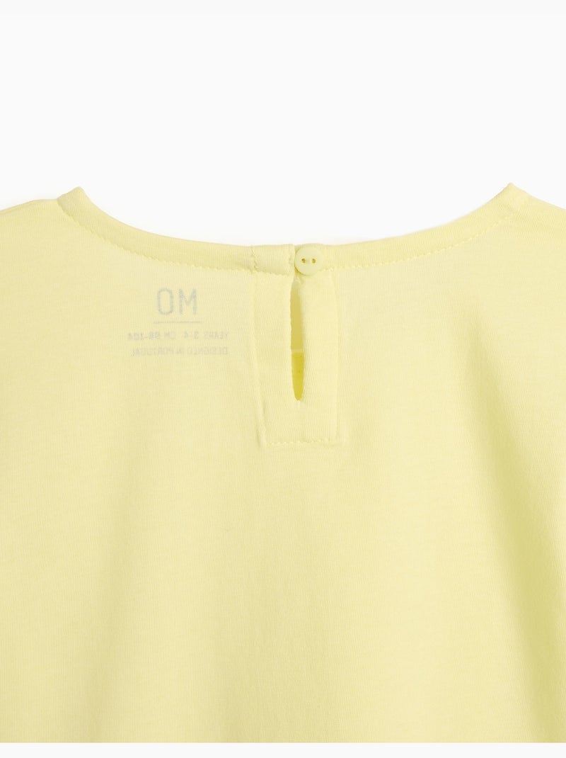 Maglietta a maniche corte, mo fashion Giallo - Kiabi