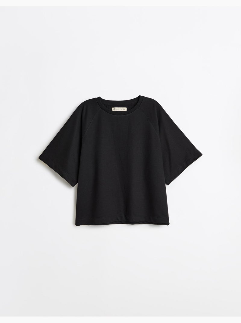 Maglietta a maniche corte, mo fashion Nero - Kiabi