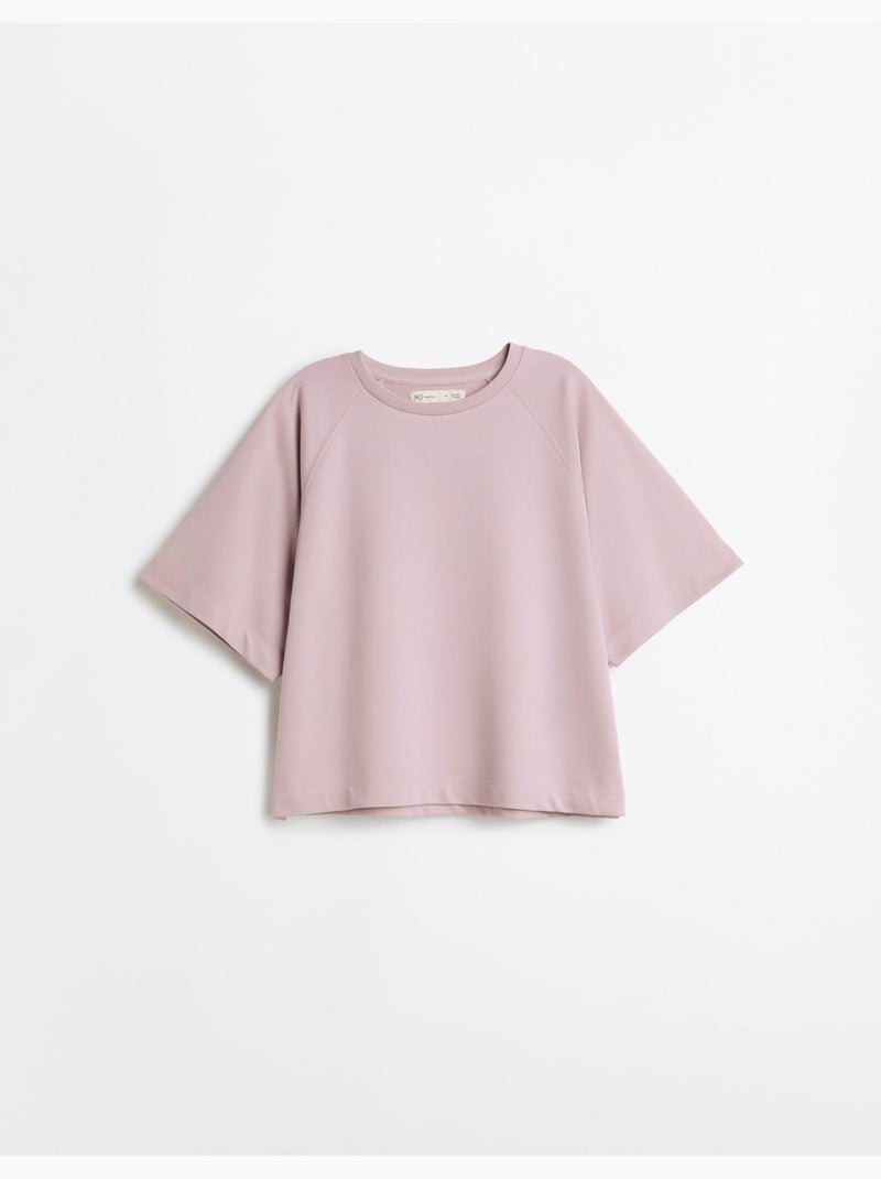 Maglietta a maniche corte, mo fashion Viola - Kiabi