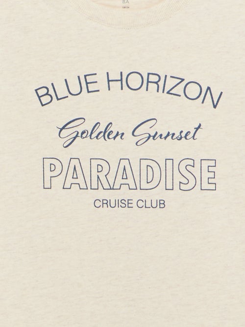 Maglietta a maniche corte stampata - Kiabi