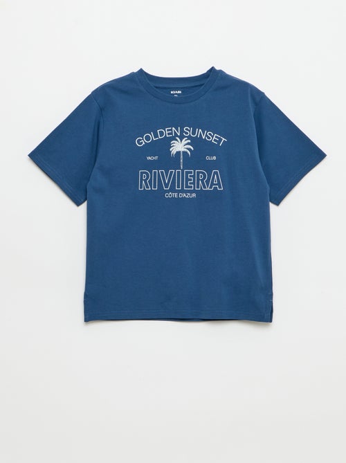 Maglietta a maniche corte stampata - Kiabi