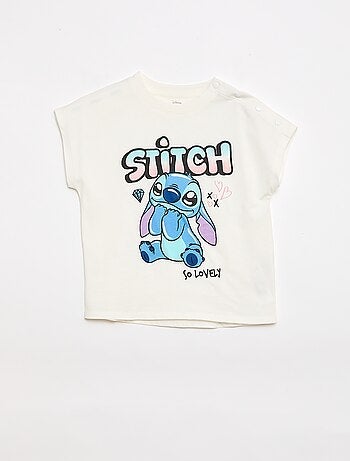 Maglietta a maniche corte 'Stitch' - Collezione facile da indossare