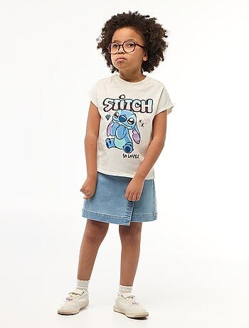 Maglietta a maniche corte 'Stitch' - Collezione facile da indossare