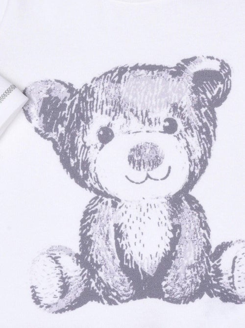 Maglietta a maniche lunghe in cotone biologico per bambino | Kitikate - Kiabi