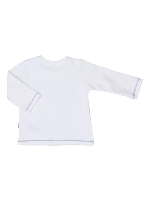 Maglietta a maniche lunghe in cotone biologico per bambino | Kitikate - Kiabi