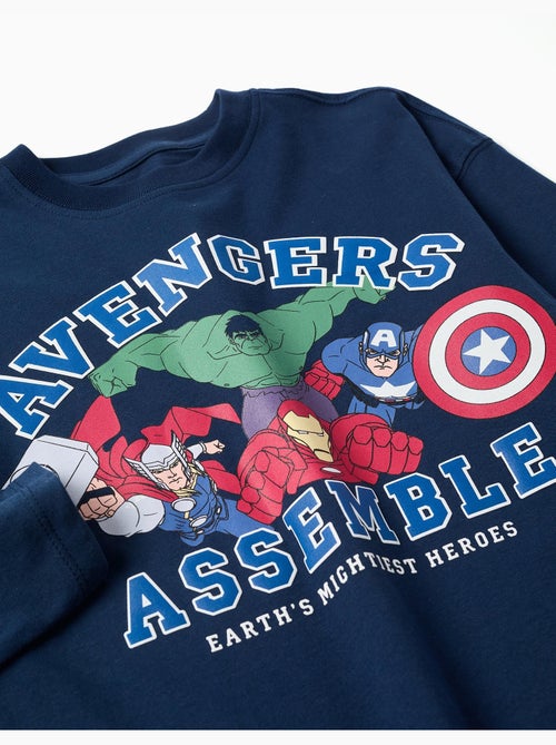 Maglietta a maniche lunghe in cotone con stampa Avengers - Kiabi Maglietta a maniche lunghe in cotone con stampa Avengers - Kiabi
