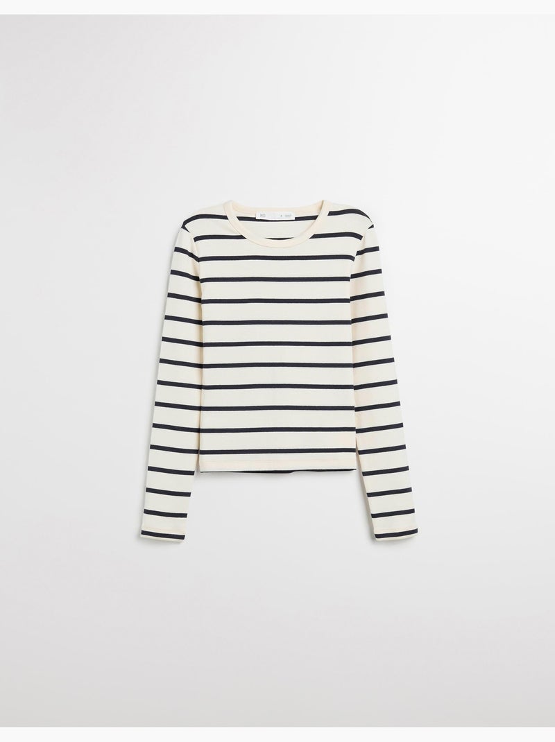 Maglietta a maniche lunghe, MO Fashion Beige - Kiabi
