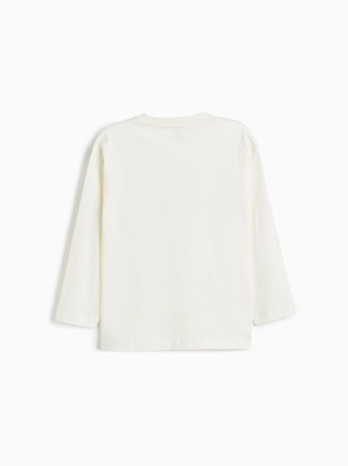 Maglietta a maniche lunghe, mo fashion - Kiabi Maglietta a maniche lunghe, mo fashion - Kiabi