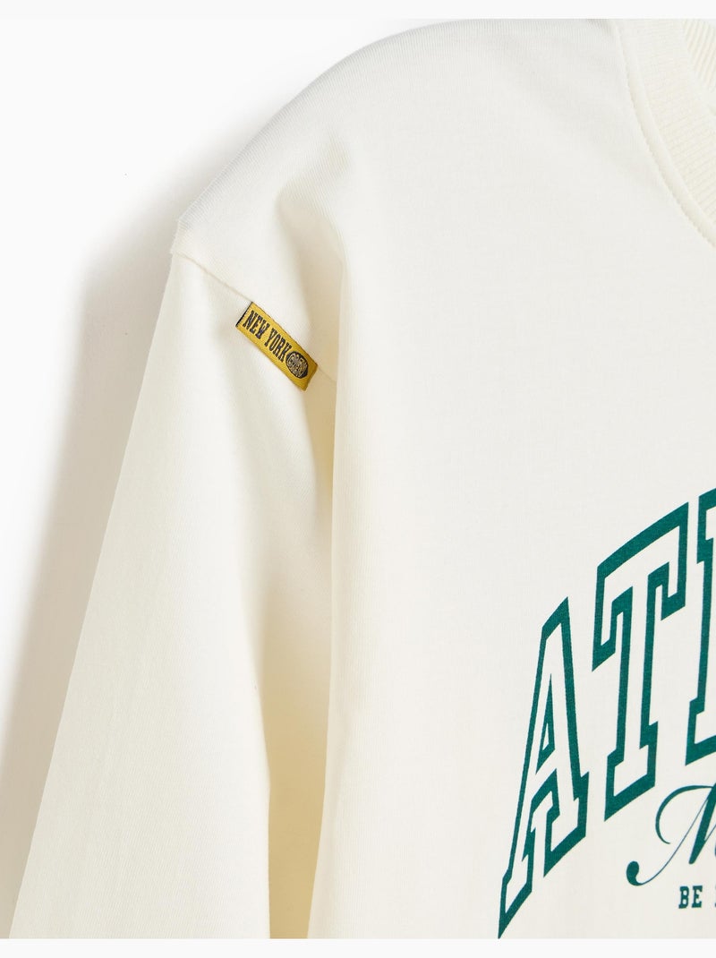 Maglietta a maniche lunghe, mo fashion Bianco - Kiabi