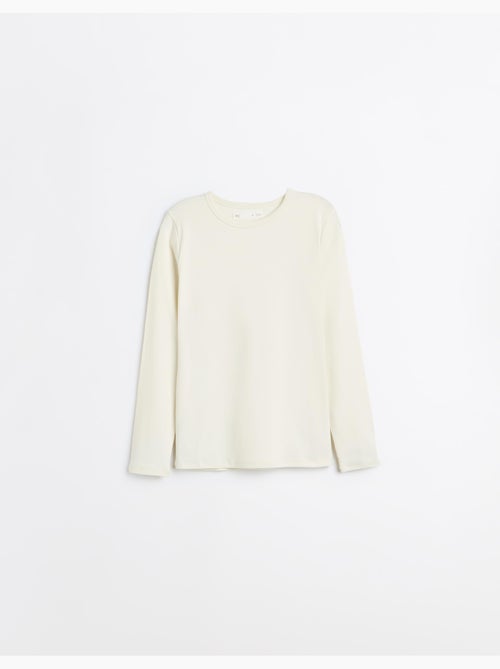 Maglietta a maniche lunghe, mo fashion - Kiabi Maglietta a maniche lunghe, mo fashion - Kiabi