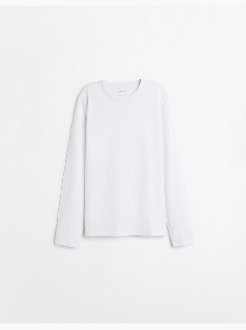 Maglietta a maniche lunghe, mo fashion Bianco - Kiabi