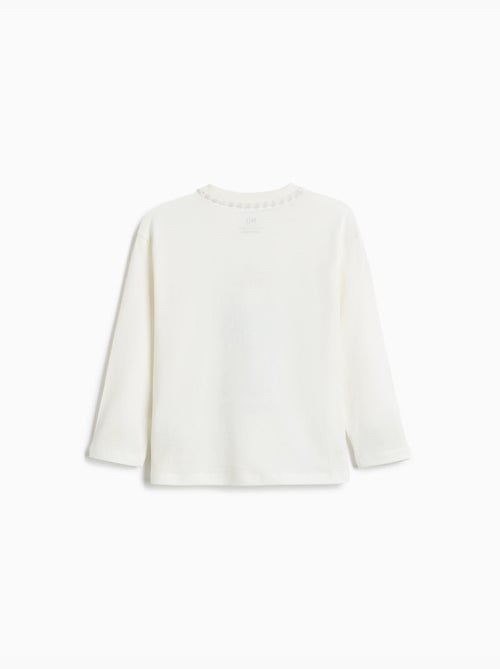 Maglietta a maniche lunghe, mo fashion - Kiabi Maglietta a maniche lunghe, mo fashion - Kiabi