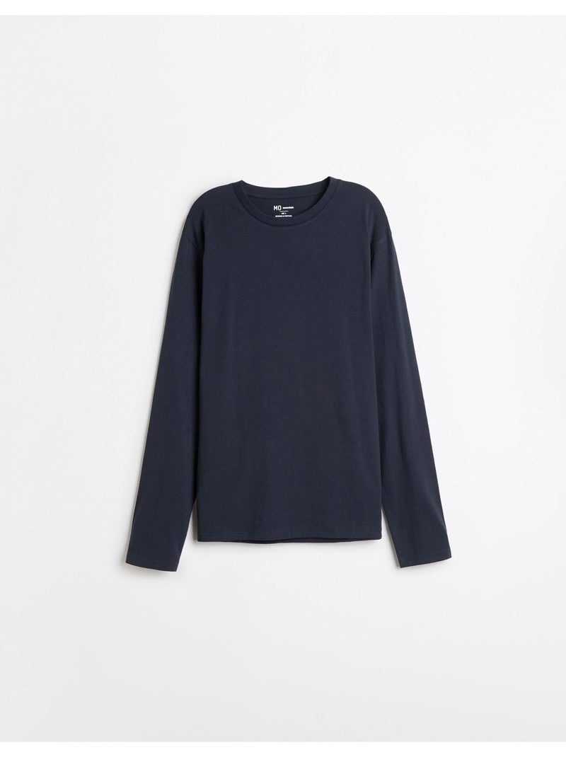 Maglietta a maniche lunghe, mo fashion Blu - Kiabi
