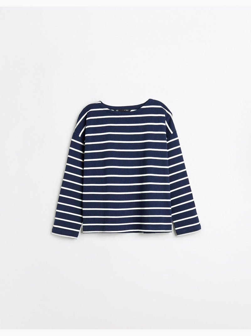 Maglietta a maniche lunghe, MO Fashion Blu - Kiabi