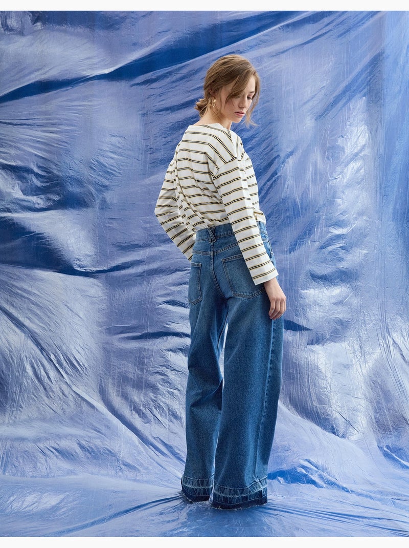 Maglietta a maniche lunghe, MO Fashion Giallo - Kiabi