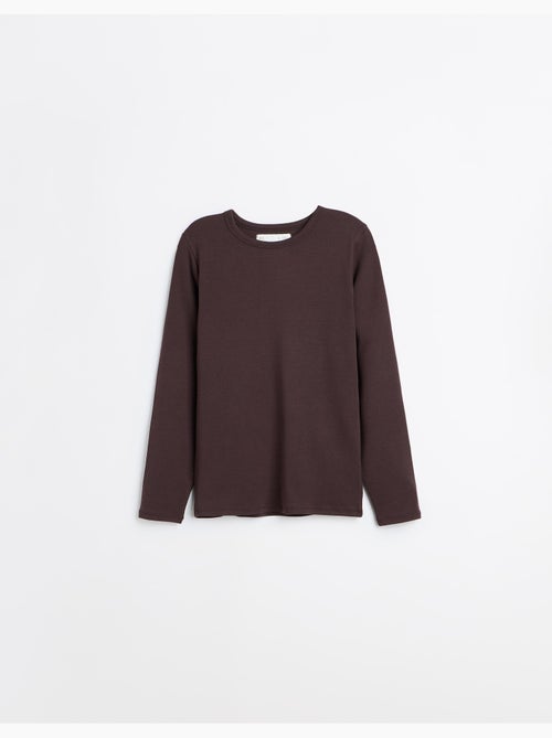 Maglietta a maniche lunghe, mo fashion - Kiabi Maglietta a maniche lunghe, mo fashion - Kiabi