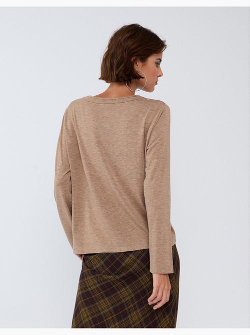 Maglietta a maniche lunghe, mo fashion - Kiabi Maglietta a maniche lunghe, mo fashion - Kiabi